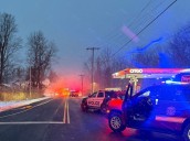 Fire badly damages Manlius home during snowstorm