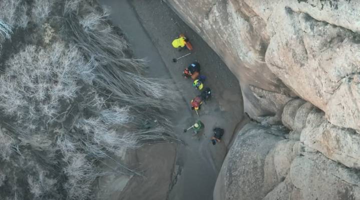 Hiker rescued after becoming trapped in quicksand in Arches backcountry