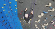 Pennsylvania Parkinson's patients reach new heights in special rock climbing classes