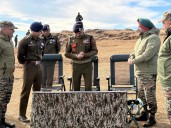 DGP Nalin Prabhat reviews security situation, ongoing operations in Udhampur hills