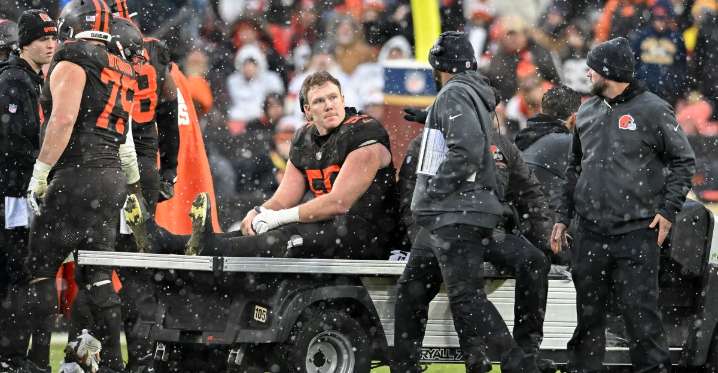 Browns O-line hit with another major injury