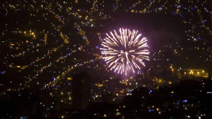 Cali celebro la llegada de Diciembre y así se vio la alborada