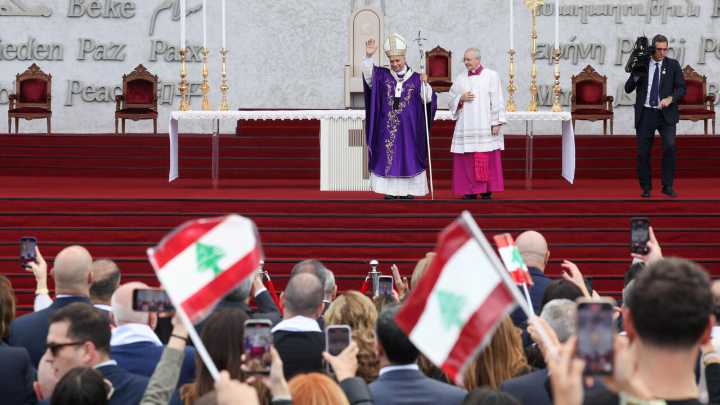 «Líbano, levántate»: culmina la visita de León XIV al país más católico de Medio Oriente