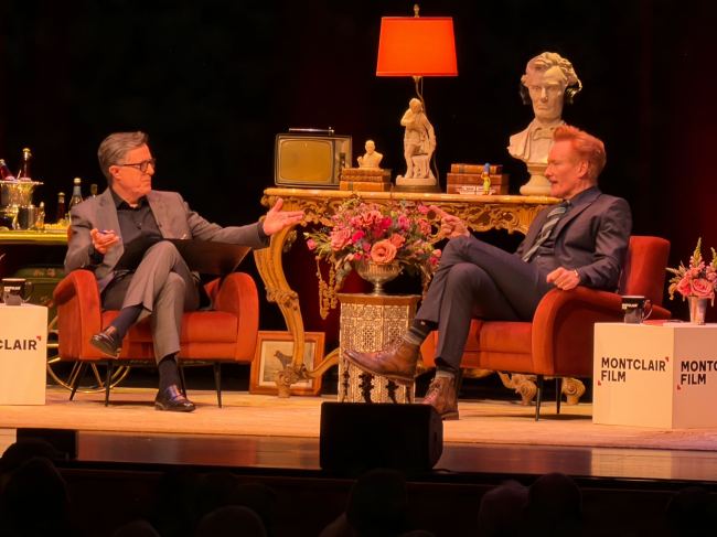 Stephen Colbert talks to Conan O’Brien about his post-‘Late Show’ future: ‘The world is your oyster’