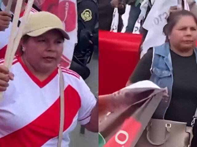 Hermana de Pedro Castillo recibe sueldo de S/4 mil del Estado, pero participa en protestas en horario laboral