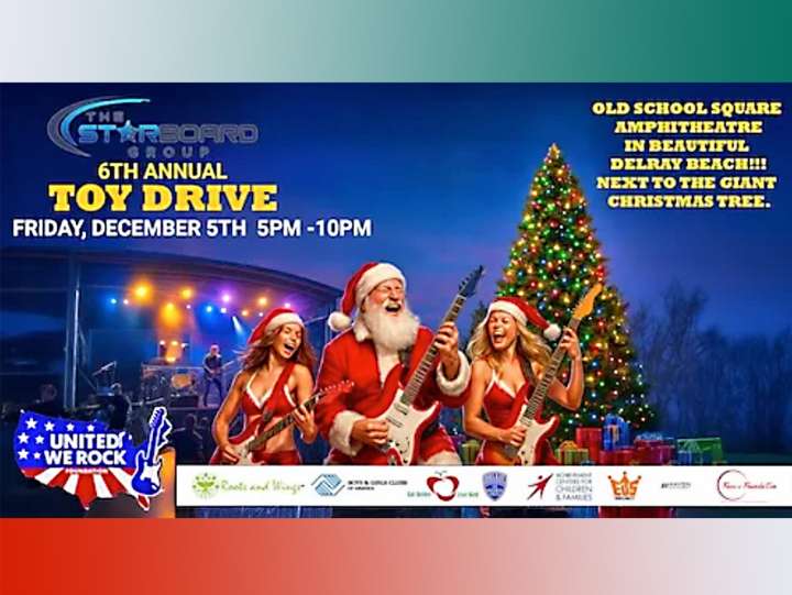 United We Rock Concert and Toy Drive Details - South Florida on the Cheap