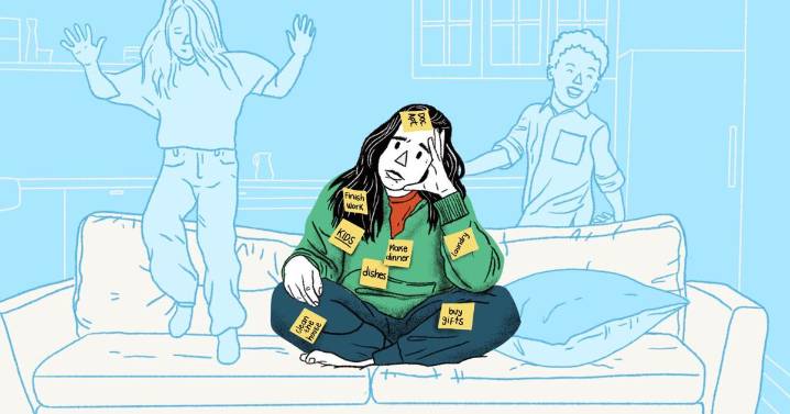 Moms' 'mental load' is pushing them to the brink, new survey shows