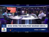 'Fast Money' traders talk the latest in the bidding war for Warner Bros.