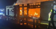 Devastating 5am fire rips through famous Welsh rugby club in tragic scenes