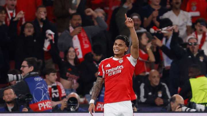 Video | Ríchard Ríos, brillante en la Uefa Champions League: gol y asistencia en el partido Benfica vs. Napoli