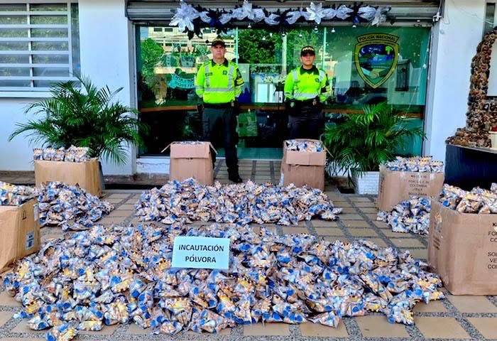 Cae un cargamento de más de 500 kilos de pólvora destinado a la venta ilegal en Navidad