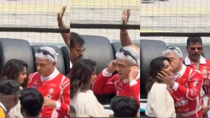 Ajith Kumar And Shalini’s Sweet Moment Ahead Of Asian Le Mans Series Wins Hearts