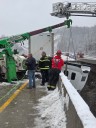 Those part of dangling truck rescue say they were just doing their jobs