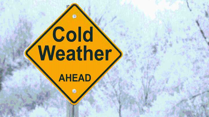 Dangerous cold will move into Mississippi Sunday night and Monday morning