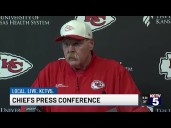 Chiefs head coach Andy Reid speaks on Simmons injury, Texans prep