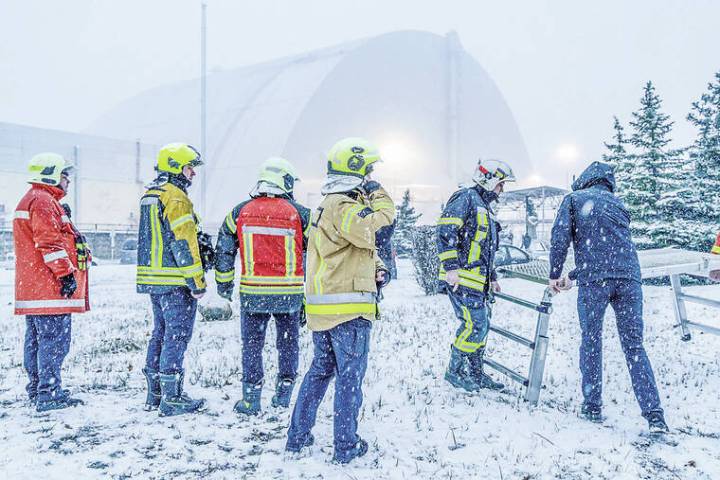 Russian drone strike on Chernobyl hasn’t led to rise in radiation levels