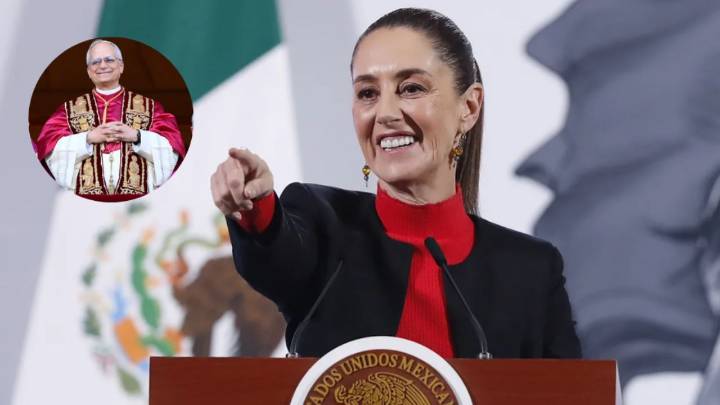 Sheinbaum confirma gestión con el Vaticano para invitar al Papa León XIV a México