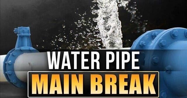 Water main break in Colp, boil water order issued