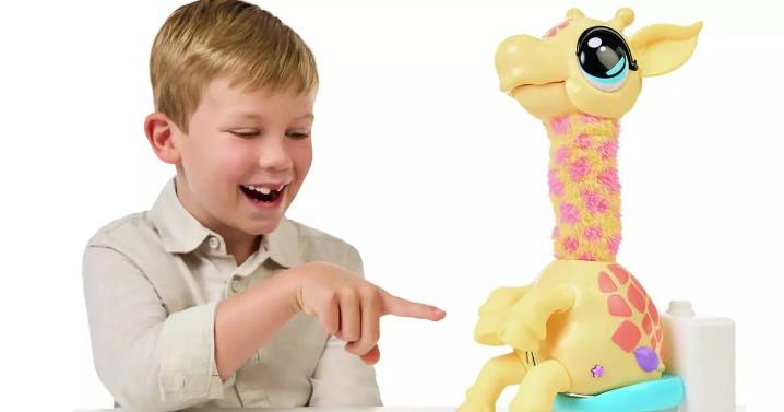 Parents can snap up £30 Little Live Pets Gotta Go Giraffe for just £12 at Argos