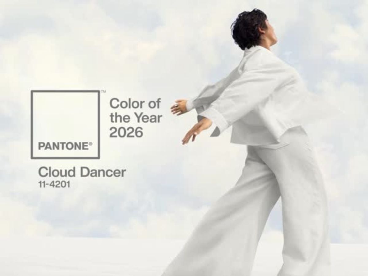 Pantone color del año 2026: Cloud Dancer