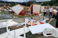 Video: temporal sorprendió a los asistentes de la Feria del Patio en Catamarca