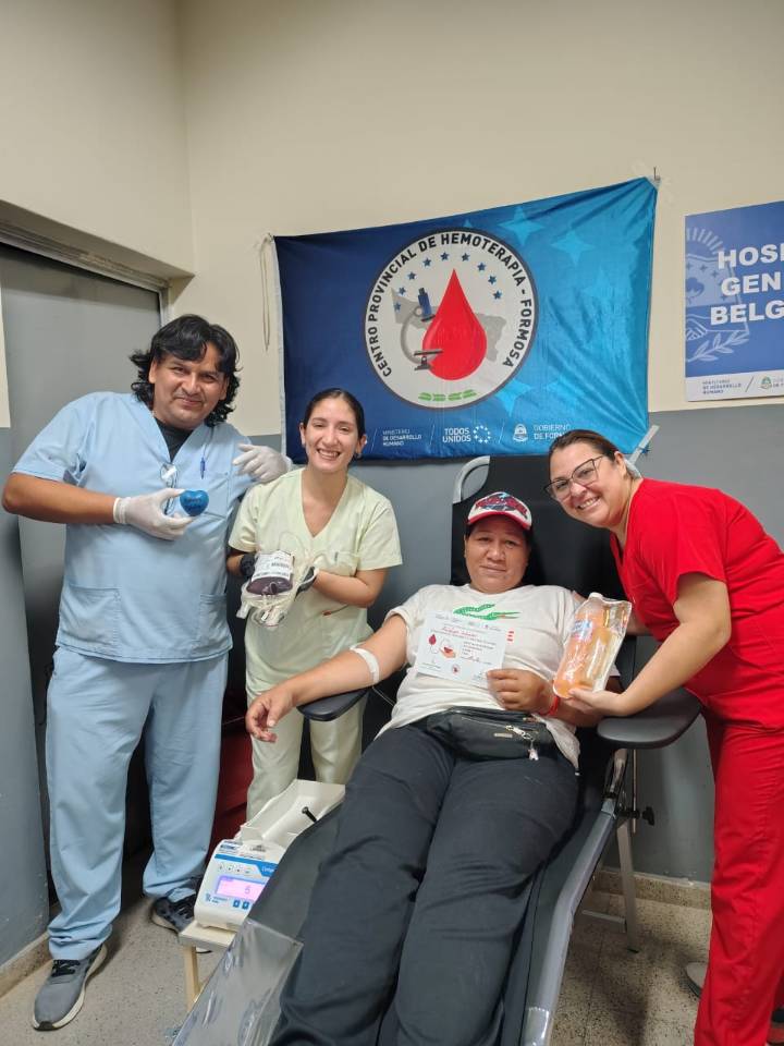 Se concretó la segunda colecta de sangre organizada por el Hospital de General Belgrano
