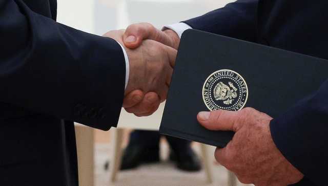 Ukrainian officials met with U.S. President Donald Trump's representatives Sunday, and Washington officials are expected in Moscow for more peace talks this week