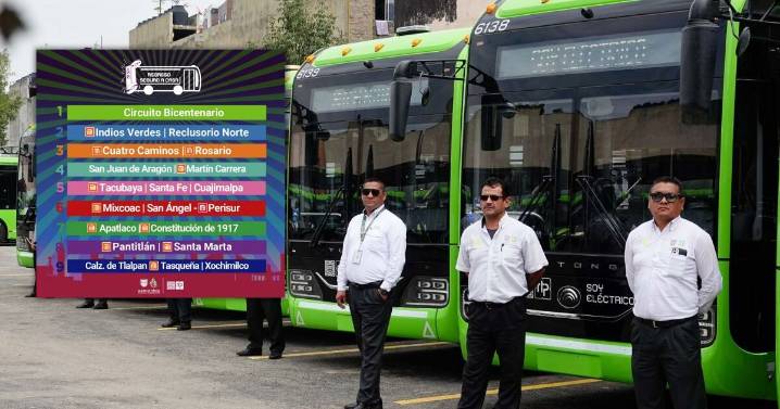 Regreso seguro tras el concierto de Bad Bunny en CDMX: RTP activa nueve rutas nocturnas