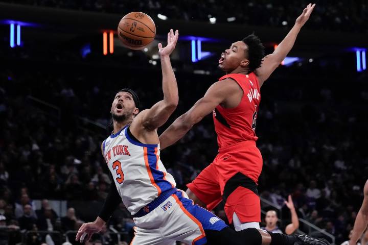 Knicks defeat Raptors 116-94 for four straight wins