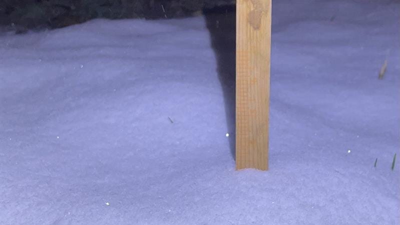 How many inches of snow did Indiana get? Early totals for Dec. 1