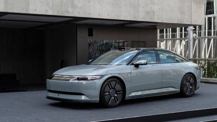 Sonys Afeela electric vehicle will offer digital license plates