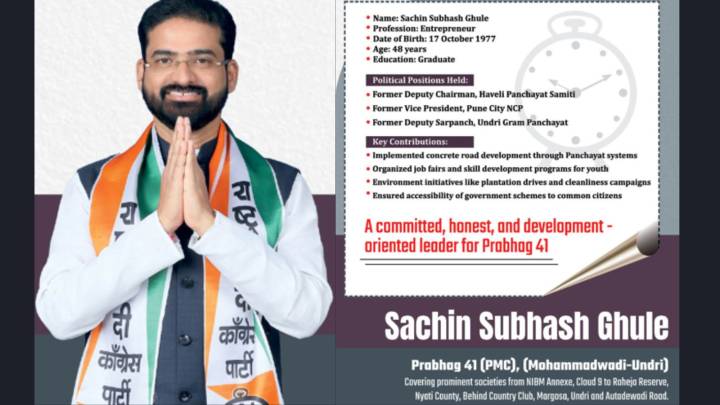 Sachin Subhash Ghule: The Voice of the People, The Force Behind Progress for Prabhag 41