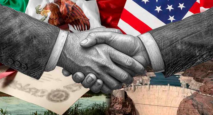 México y EEUU logran acuerdo sobre Tratado de Aguas tras amenaza de aranceles de Trump
