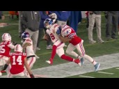 PLAYERS SEPARATED in Giants vs. Patriots after Christian Elliss' hit on Jaxson Dart