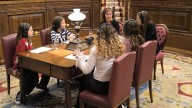 "Yo seré presidenta de España": la declaración de intenciones de una niña que entrevistó a Armengol