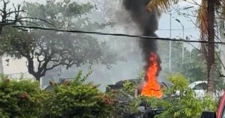 Eran policías 3 de las 5 víctimas de la explosión en Coahuayana, Michoacán