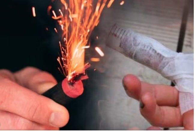 Se voló tres dedos con un taco