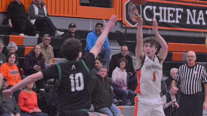 PHOTOS: Cheboygan, Alpena battle in boys basketball matchup