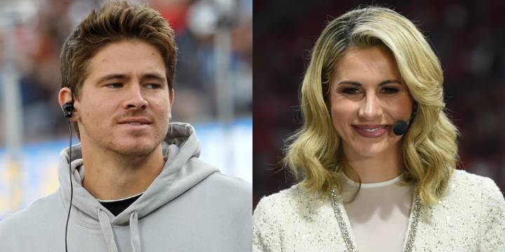 Quarterback Justin Herbert’s Awkward Post-Game Moment with ESPN’s Laura Rutledge Goes Viral | ESPN, Football, Justin Herbert, Laura Rutledge, Los Angeles Chargers, nfl | Celebrity News and Gossip | En