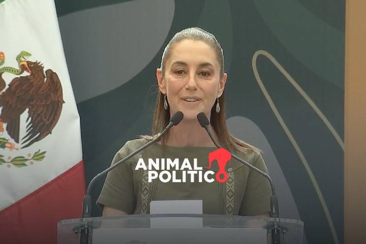 "AMLO sigue luchando, pero desde el pensamiento", dice Sheinbaum tras respaldo del exmandatario