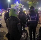 Autoridades intervienen a motociclista que llevaba a una pasajera sin casco en el festivo de velitas