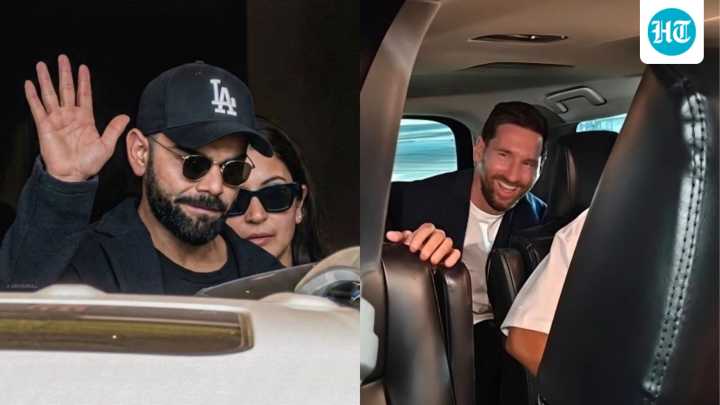 Kohli lands in Mumbai, fans speculate possible blockbuster meeting with Messi