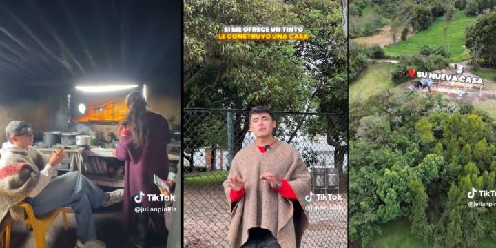 El ‘influencer’ Julián Pinilla lanzó curiosa propuesta: “Le construiré una casa al primero que me ofrezca un tinto”