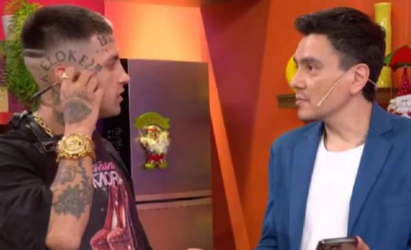 L-Gante enfrentó en vivo al periodista Gustavo Méndez y Moria Casan quedó tiesa: “Sos un logi, un boludo”