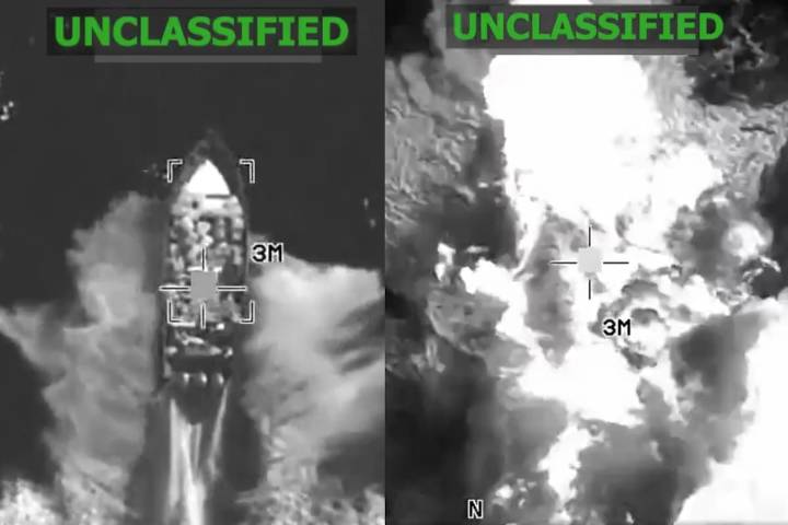 EE.UU. ataca otra supuesta narcolancha en el Pacífico y deja cuatro muertos: sube a 87 las víctimas por estas ofensivas