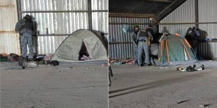 Localizaron y destruyeron un narcocampamento con equipo táctico y cartuchos en Zacatecas