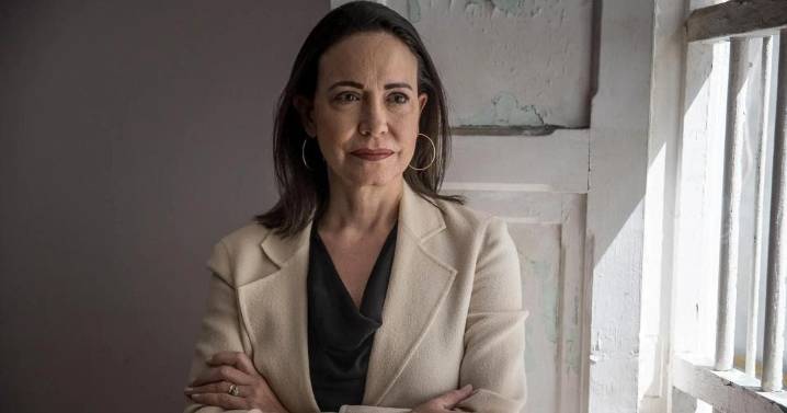 Llega la premio Nobel de la Paz, María Corina Machado a Oslo, Noruega