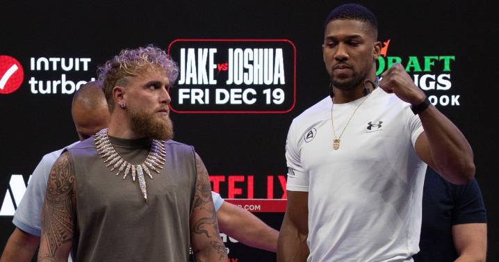 Jake Paul v Anthony Joshua fight 'off' as YouTube star faces accusation over unseen footage