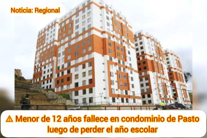 Autoridades indagan circunstancias del fallecimiento de una niña de 12 años, en la Comuna 11 de Pasto