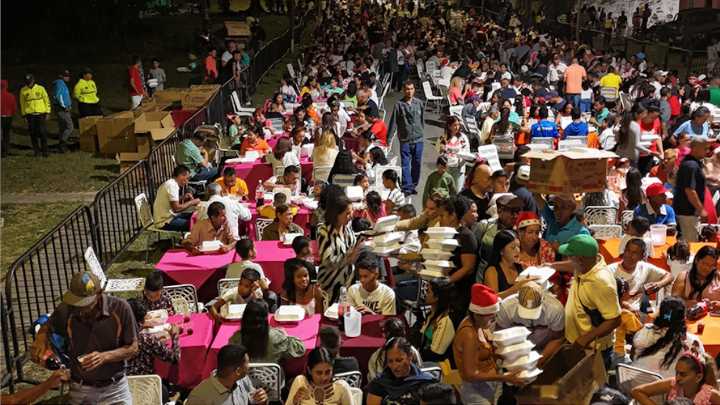 La VI edición de la cena navideña más grande del planeta tendrá 7.000 platos en Cocorote